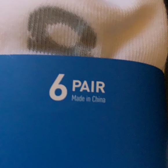 Adidas 6 pair white socks NWT - Picture 3 of 5
